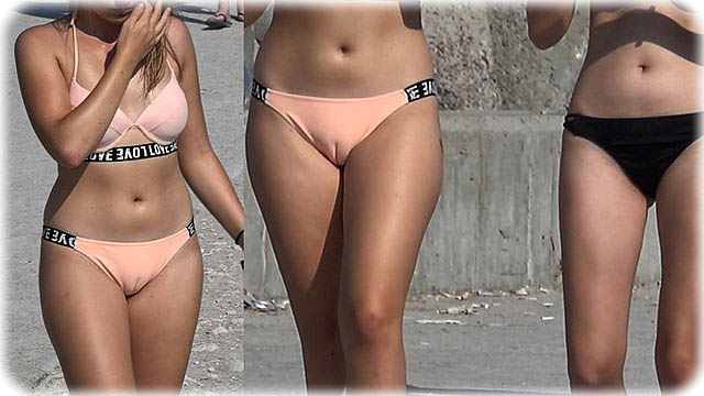 Deep Bikini cameltoe